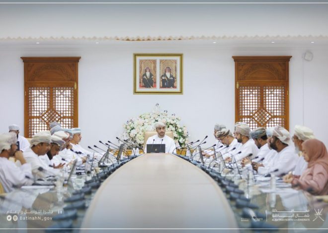 المجلس البلدي بمحافظة شمال الباطنة يعقد جلسته الاعتيادية السادسة.